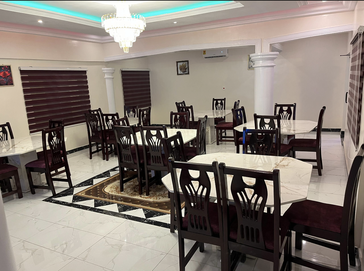 Hotel dining area